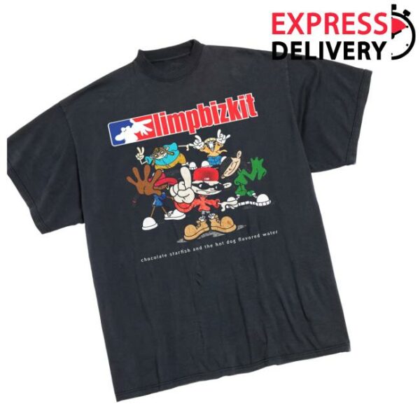 Gd Wave Store Merch Limp Bizkit Chocolate Starfish And The Hot Dog Flavored Water Shirt