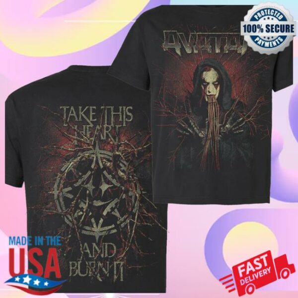 Avatarmetal Store Merch Take This Heart Tee