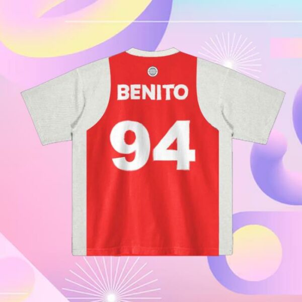 Debi Tirar Mas Fotos Merch Store Tee Jersey White Red T-Shirt