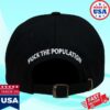 kenny Fuckthepopulation Merch Store Timepiece 6 Panel Blacka