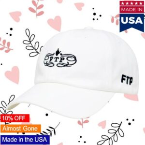 Fuckthepopulation Merch Store Timepiece 6 Panel White