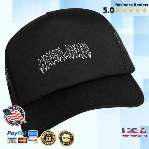 Hobo Jack Merch Store Band Logo Foam Trucker Black