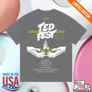 Teds Budz Goods Store Merch Ted Fest 2025 Tee