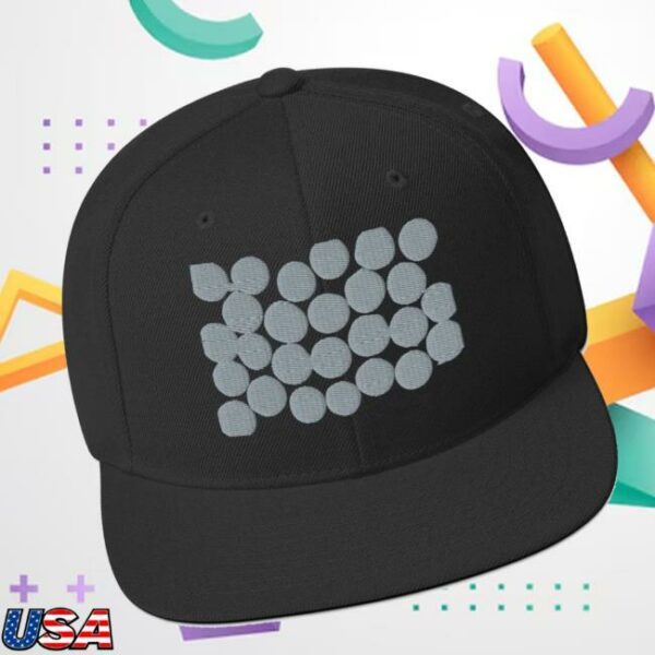 Tucker Nichols Store Merch White Dots Hat