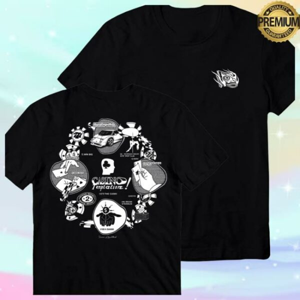 Fitted Hawaii Store Merch Stay Black Tee