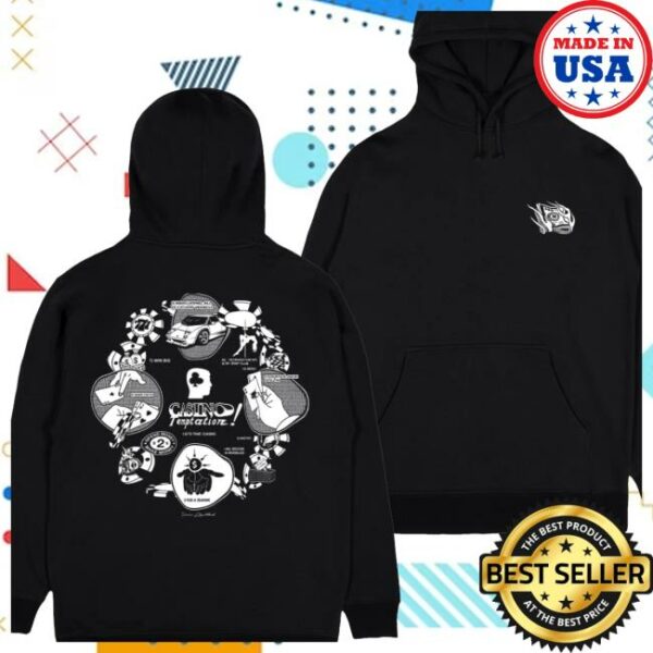 Vanoss Limited Store Merch Vanoss® Spend Money Black Hoodie