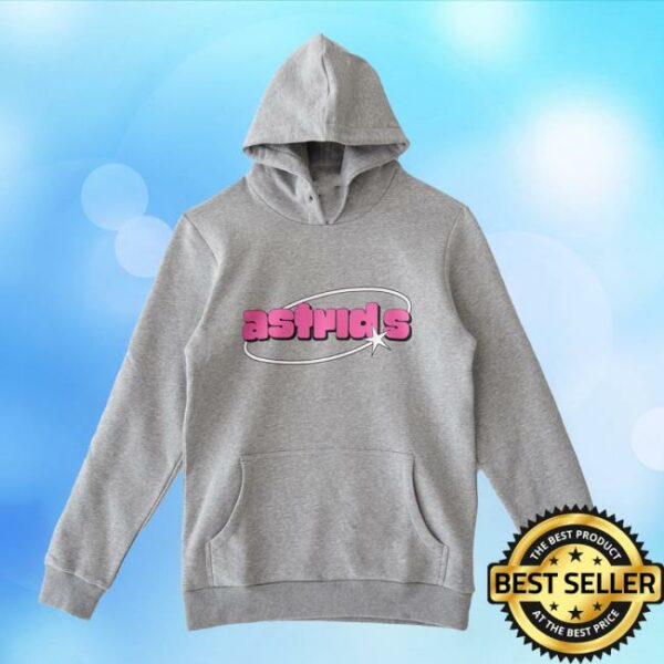 By Astrids Store Merch Grey Astrid S Logo Hoodie