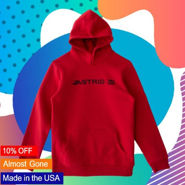 By Astrids Store Merch Red Astrid S Hoodie