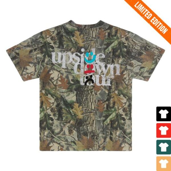 4Thehomies Merch Store Keepgoing X Upsidedown Tour Tee Camo