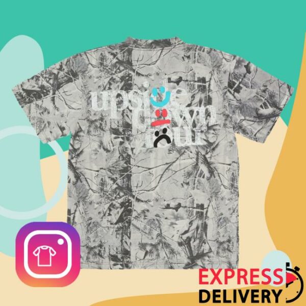 4Thehomies Merch Store Keepgoing X Upsidedown Tour Tee Grey Camo