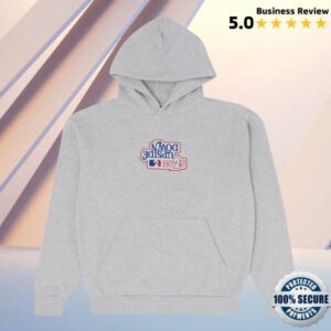 4Thehomies Merch Store Upsidedown Tour Mlb Hoodie Grey