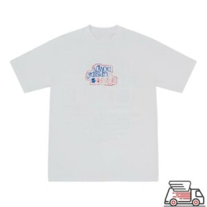 4Thehomies Merch Store Upsidedown Tour Mlb Tee White