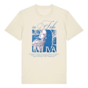 Ayliva Merch Store Collage T-Shirt Beige