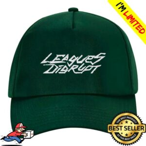 Leagues Disrupt Merch Store Disrupt 25 Cap Green