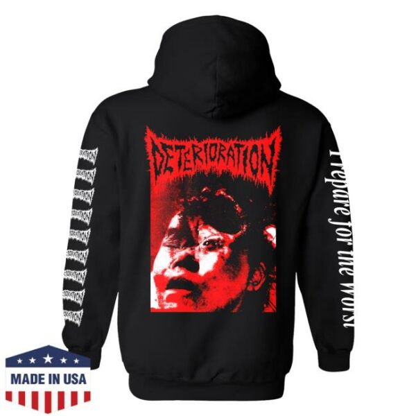 Shattered Dreams Productions Merch Store Deterioration Prepare For The Worst Pullover Hoodie