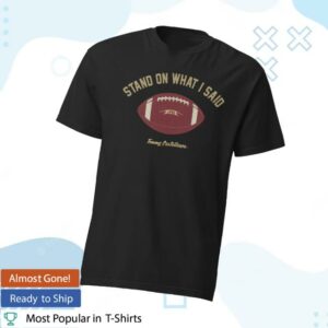 Tommy Castellanos Merch Store Tommy Castellanos Stand On What I Said T-Shirt