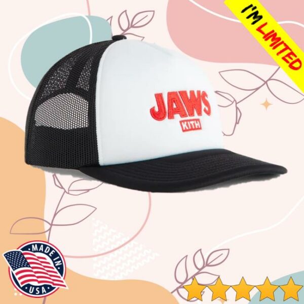 Kith Merch Store Kith For Jaws Ripple Poly Foam Nolan Trucker Hat