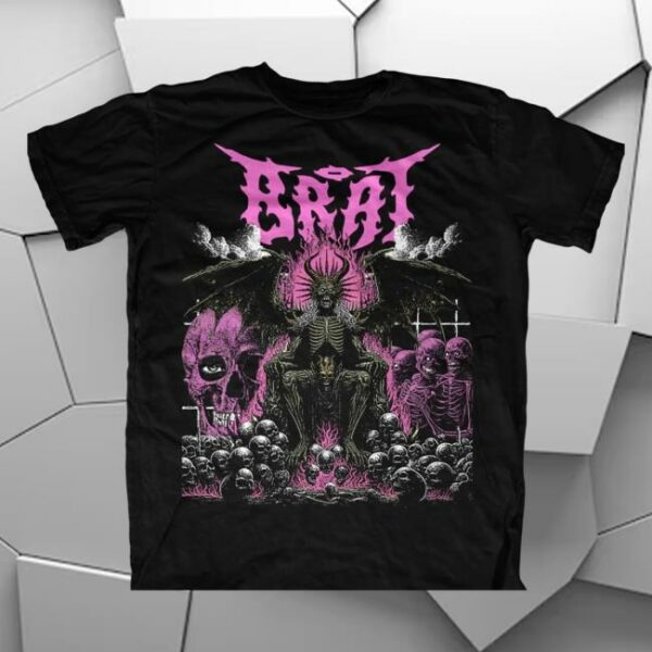 Bratbandh Store Merch Overlord With Utter Distaste For The Human Race Back Print T-Shirt