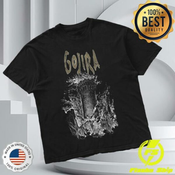 Gojira Store Merch Castle Burning Tee