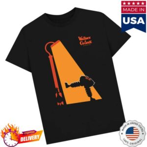 Wallace And Gromit Store Merch The Wrong Trousers Lamp Post T-Shirt