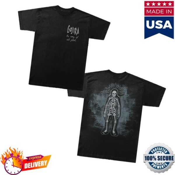 Gojira Music Merch Store Shop Twoaf Anniversary Tee