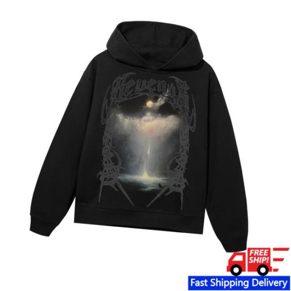 Revenge Merch Store Wingless Hoodie Black