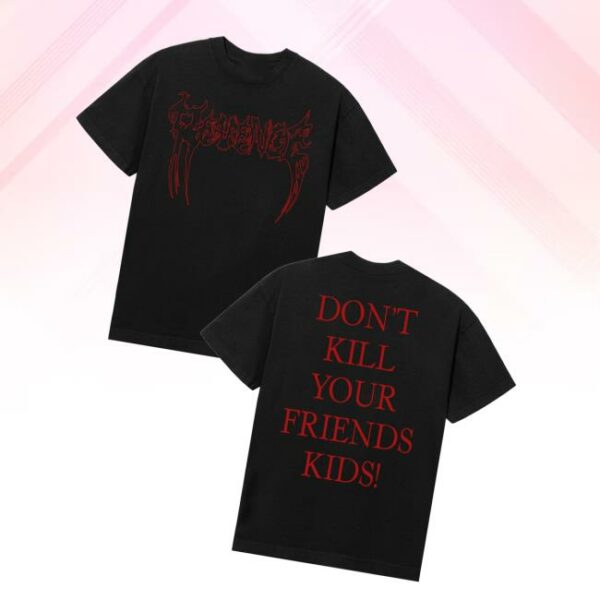 Revenge Merch Store Dkyfk Tee Black Red