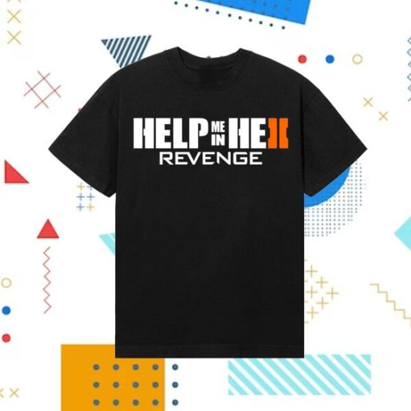 Revenge Merch Store Splitscreen Tee Black
