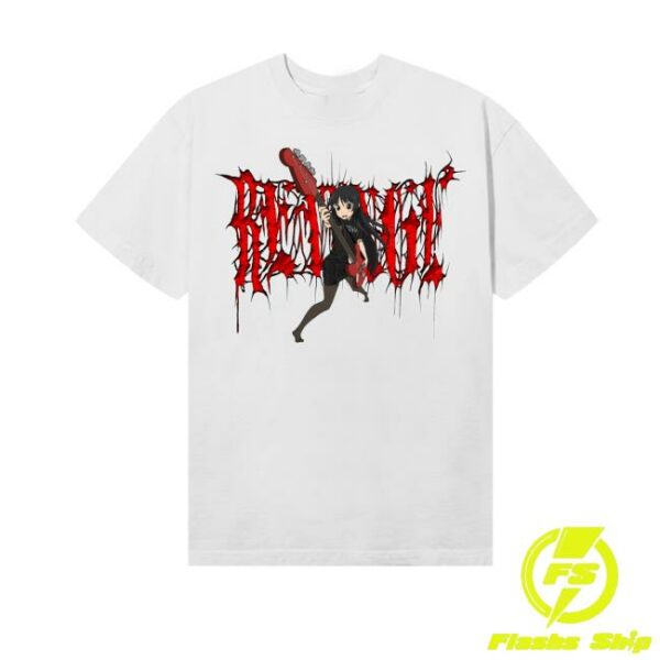 Revenge Merch Store Anime Girl Tee White