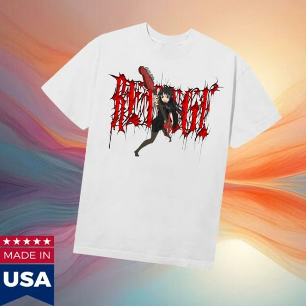 Revenge Merch Store Anime Girl Tee White