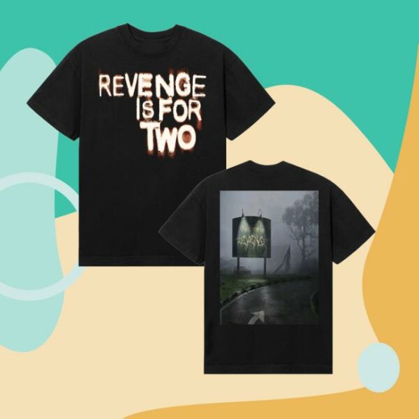 Revenge Merch Store Silent Tee Black