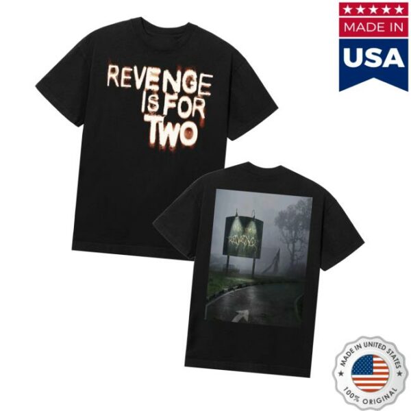 Revenge Merch Store Silent Tee Black
