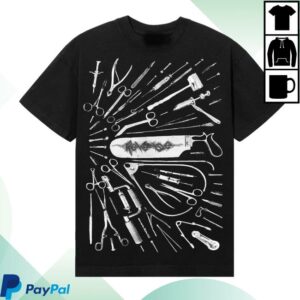 Revenge Merch Store Surgical Tee Black