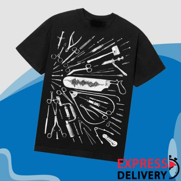 Revenge Merch Store Surgical Tee Black