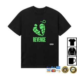 Revenge Merch Store No Love Lost Tee Black