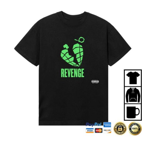 Revenge Merch Store No Love Lost Tee Black