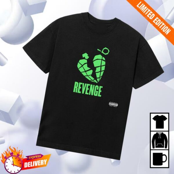 Revenge Merch Store No Love Lost Tee Black