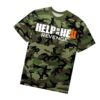 kenny Revenge Merch Store Splitscreen Tee Green Camov