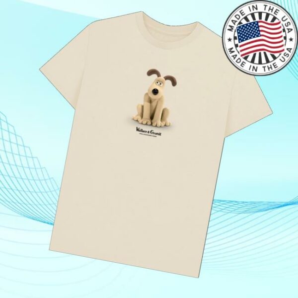 Wallace And Gromit Store Gromit Sitting T-Shirt