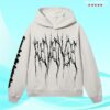 kenny revenge store merch motion lightning logo hoodie cement