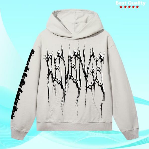 Revenge Store Merch Motion Lightning Logo Hoodie