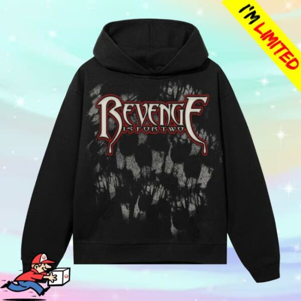 Revenge Store Merch Tears Don’t Fall Black Hoodie