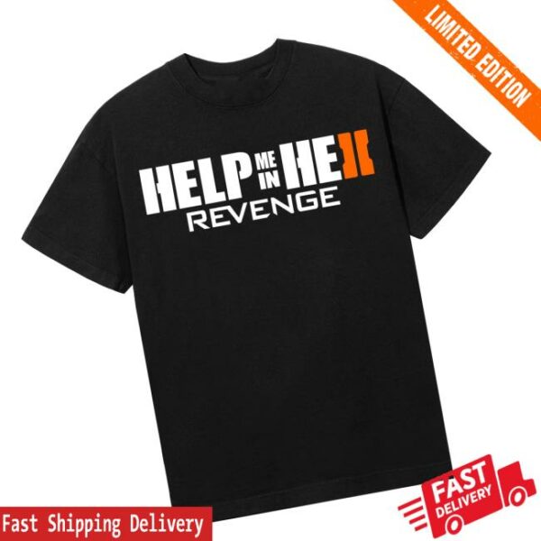 Revenge Store Merch Splitscreen Black Tee