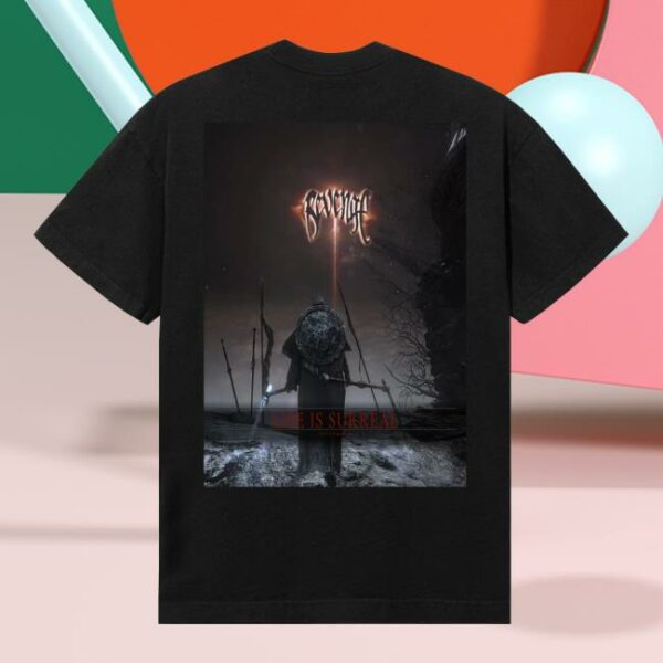 Revenge Official Merch Store Life Is Surreal Tee Black
