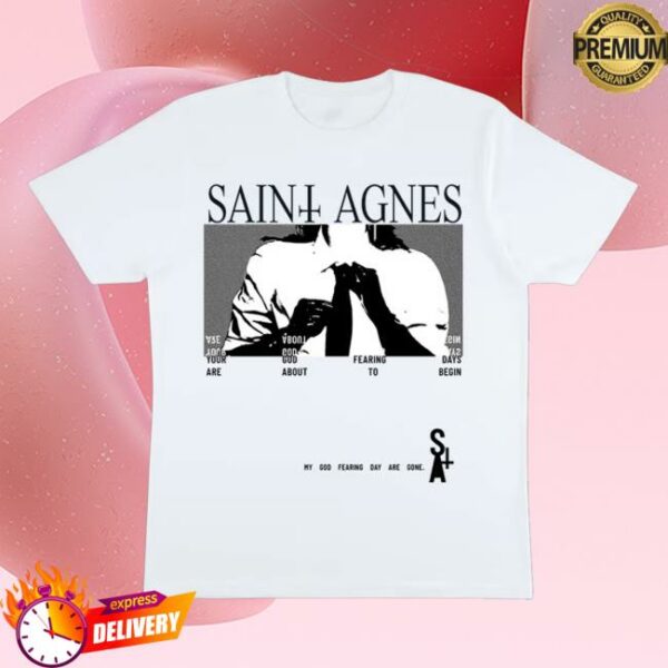Saint Agnes Merch Store Saint Agnes Black Tie Tee