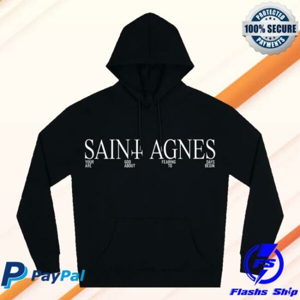 Saint Agnes Merch Store Saint Agnes Logo Hoodie