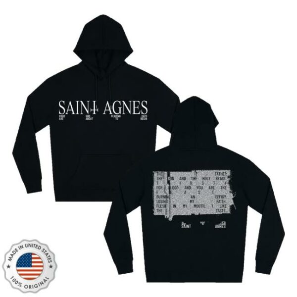 Saint Agnes Merch Store Saint Agnes Logo Hoodie