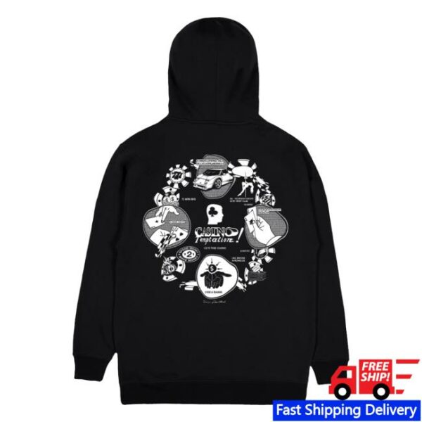 Vanoss Official Merch Store Vanoss Spend Money Hoodie Black