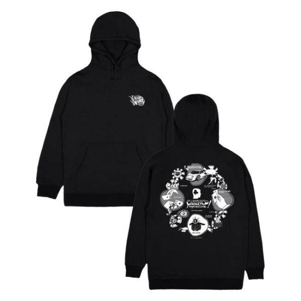 Vanoss Official Merch Store Vanoss Spend Money Hoodie Black