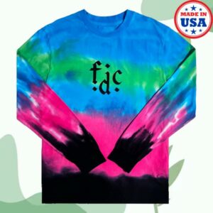 Fontaines Dc Merch Store F.D.C. Monogram Gradient Longsleeve